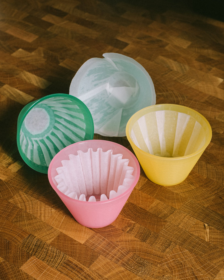 Fold your filter for a low bypass brew